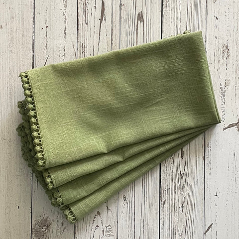 Green Lace Napkin