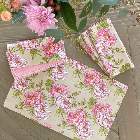 Eloise Tea Stain Placemat Set