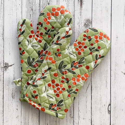 Be Merry Oven Mitts