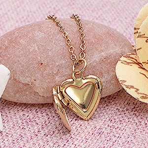 Floral Heart Locket