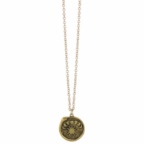 Lunar Oroborus Necklace