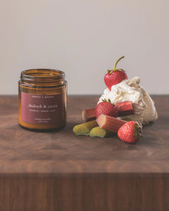 Rhubarb & Cream Candle