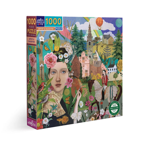 Artist & Daughter 1000PCS. Puzzle