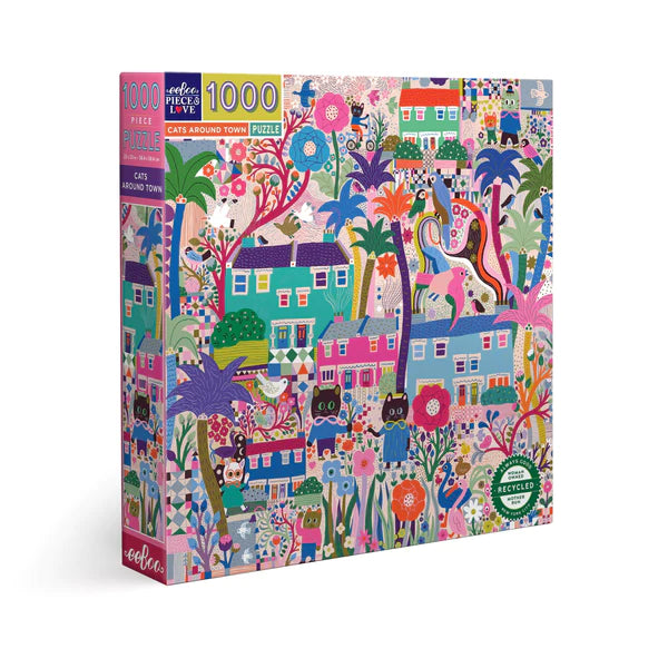 Cats 
Cats Around Town 1000PCS. Puzzle