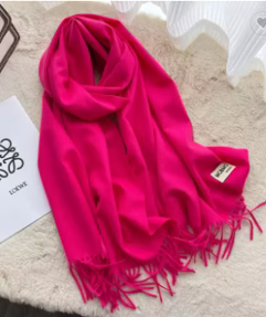 Hot Pink Scarf