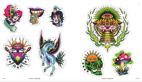Tattoo Sticker Book