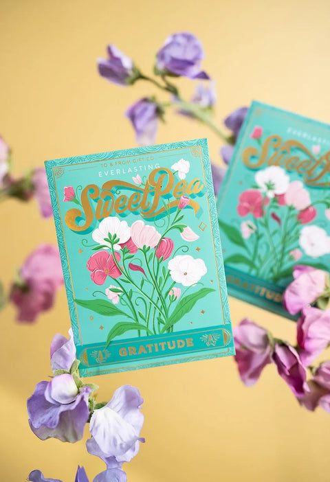 Sweet Pea Seed Packet