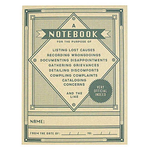 Documenting Disappointments Journal
