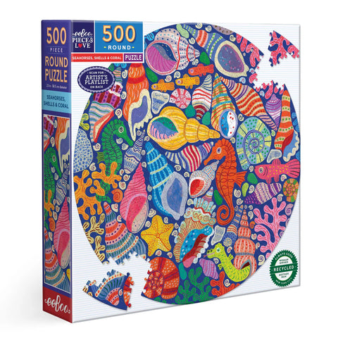 Seahorses, Shells & Coral  Puzzle