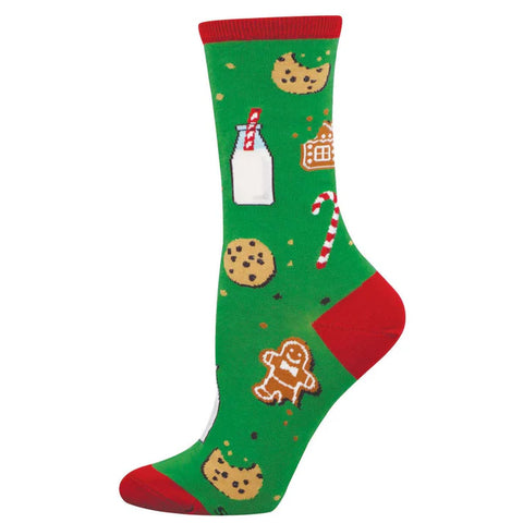 Santa's Milk & Cookies Socks