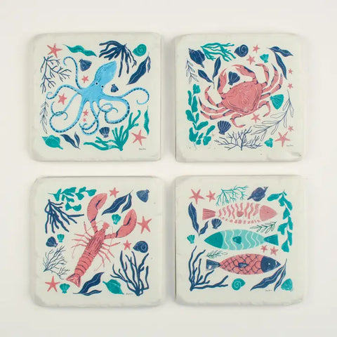 Sea Creature Coasters