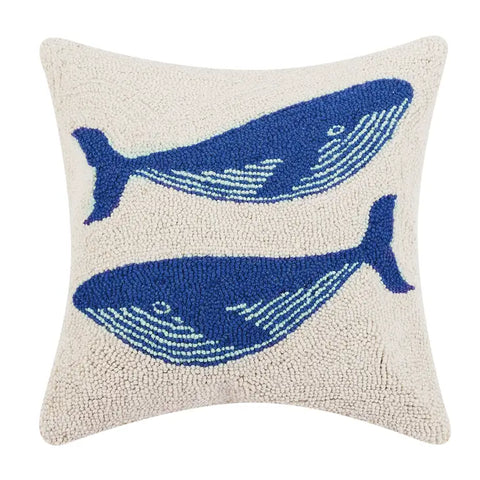 Double Whale Pillow