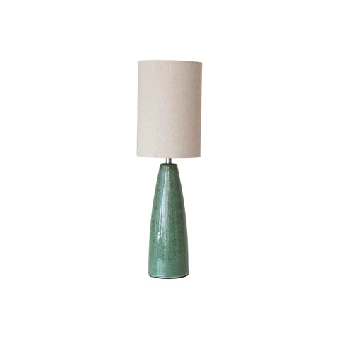 Green Ceramic Table Lamp