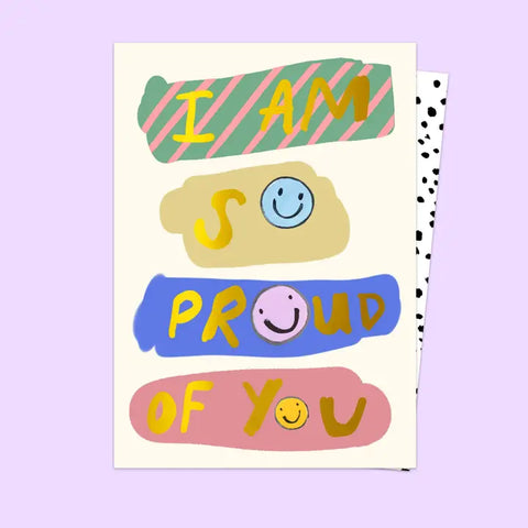 Proud of You Card
