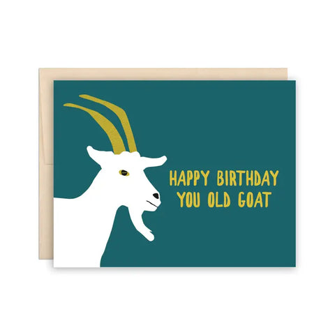Old Goat Birthday Card