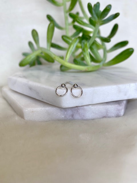 Bead & Hoop Studs