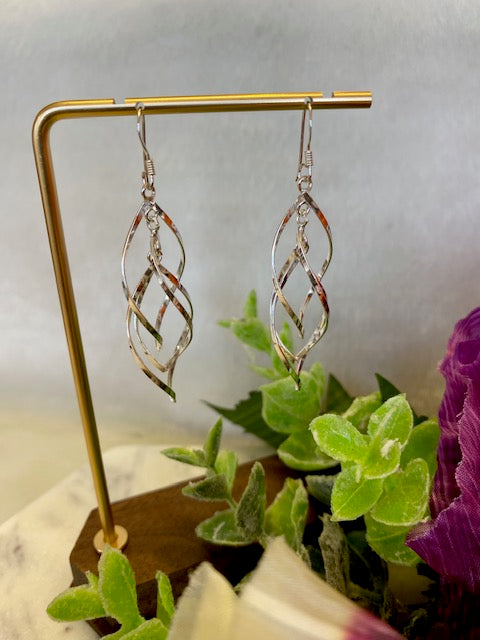 Triple Twist Earrings