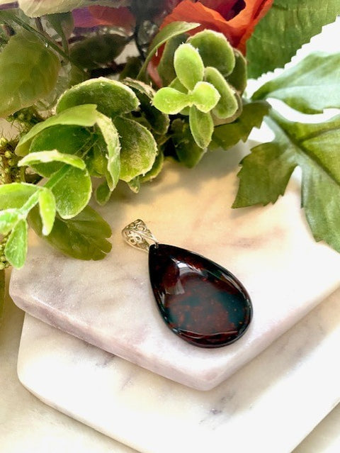 Bloodstone Pendant