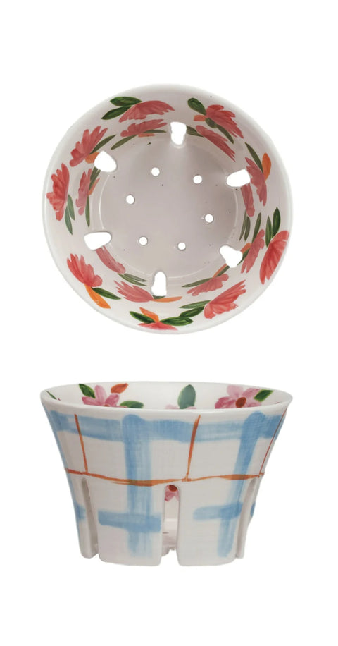 Plaid Berry Bowls
