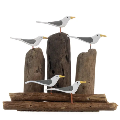Gulls On Lookout