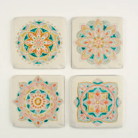 Circular Motif Coasters