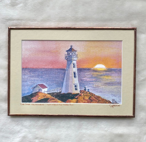 Cape Spear Lighthouse  7"x10"