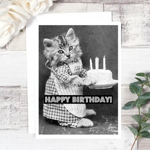 Birthday Cat Cake