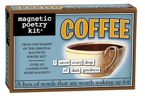 Coffee Magnetic Poetry