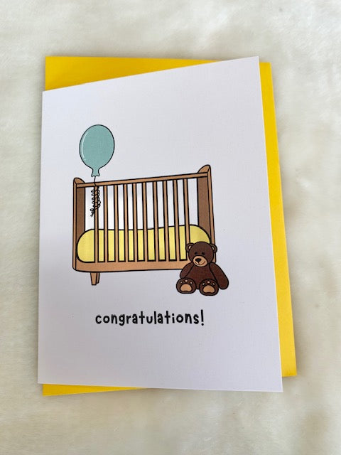 Congratulations! Baby Card