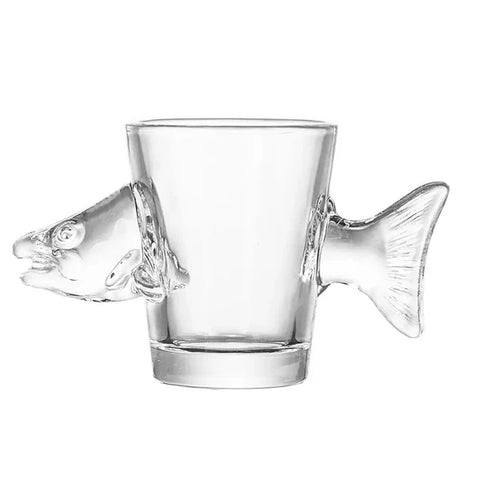 Salmon Shot Glass