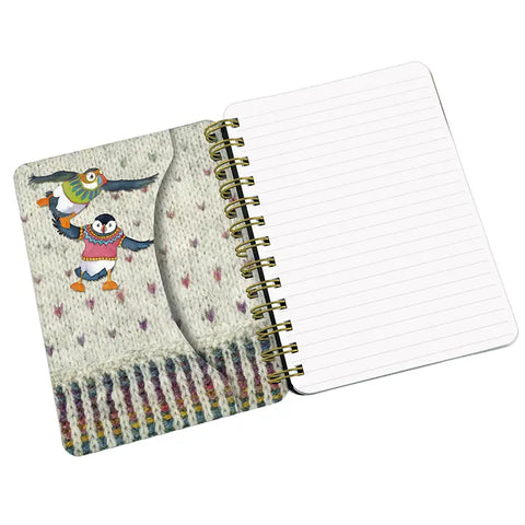 Wooly Puffins Notebook