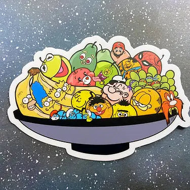 Fruit Bowl Sticker