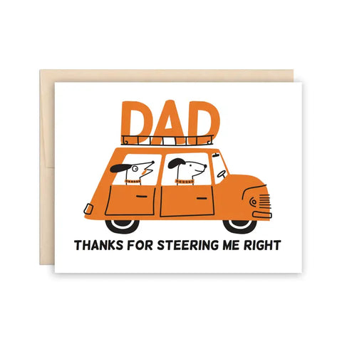 Steering Me Right Card