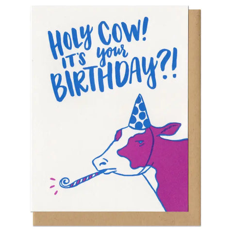 Holy Cow! It's Your Birthday Card