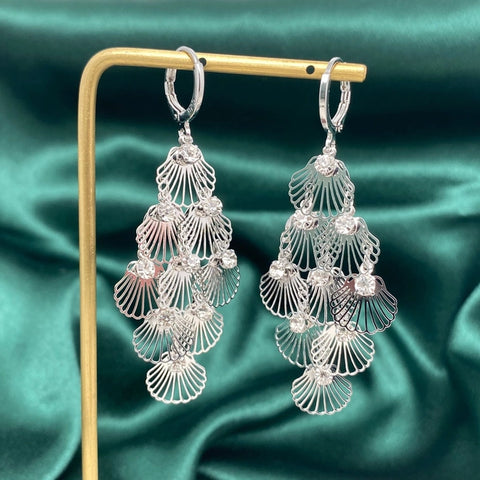 Fan Shaped Earrings