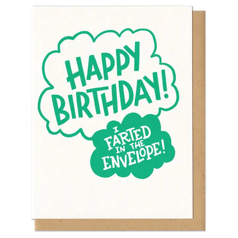 Birthday Fart Card