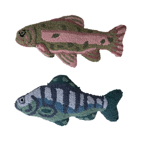 Tufted Fish Pillows