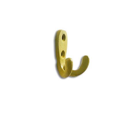 Mini Yellow Double Hook