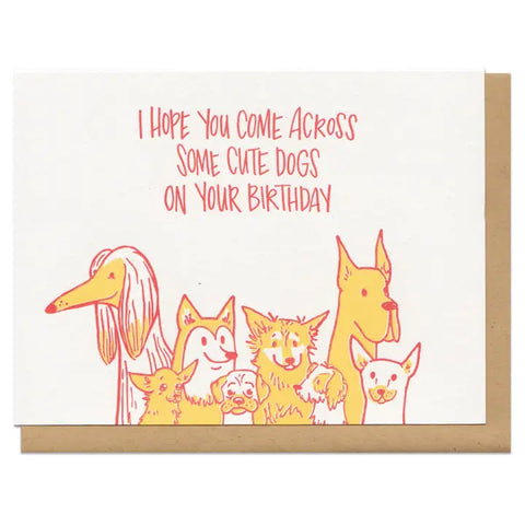 Cute Dogs Card
