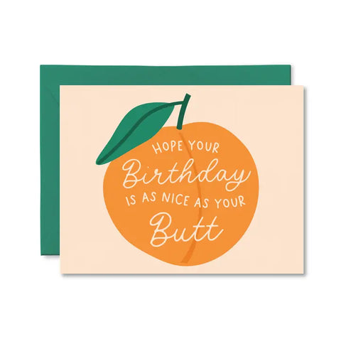 Birthday Butt Card