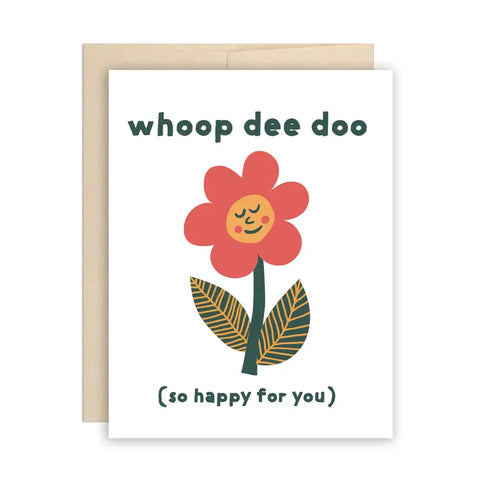 Whoop Dee Doo Congratulations Card