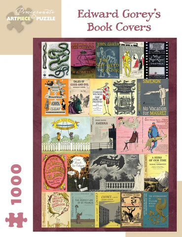 Edward Gorey's Book Covers 1000Pcs Puzzle