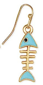 Fish Bone Earrings