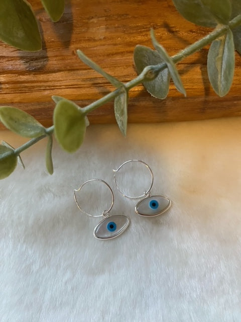 Large Eyeball Hoops