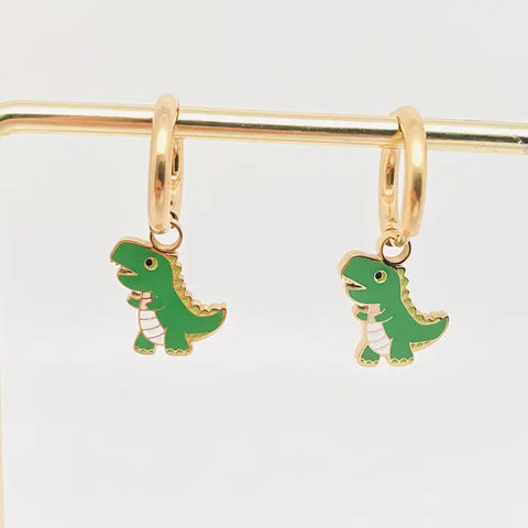 Dinosaur Earrings
