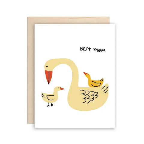 Swan Mom Card