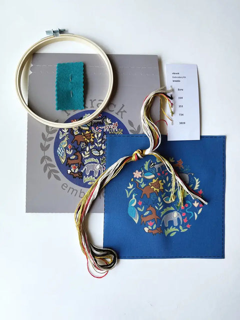 Wildlife Embroidery Kit