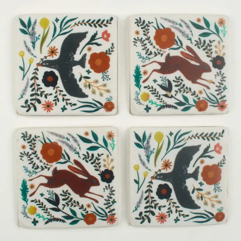 Bird & Hare Coasters