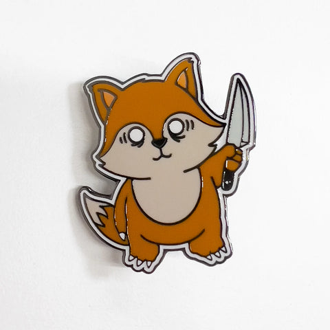 Knife Fox Pin
