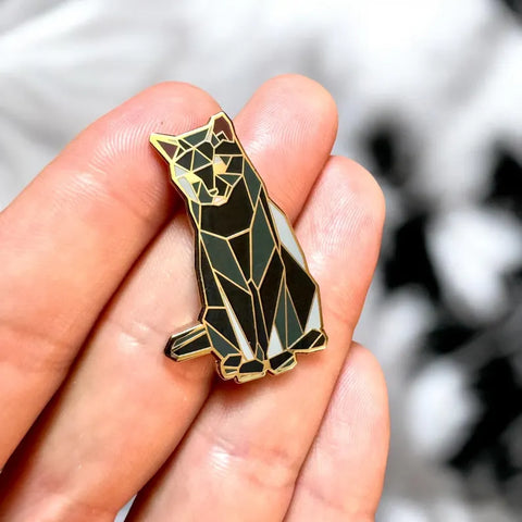 Black Cat Pin
